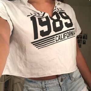 retro crop top